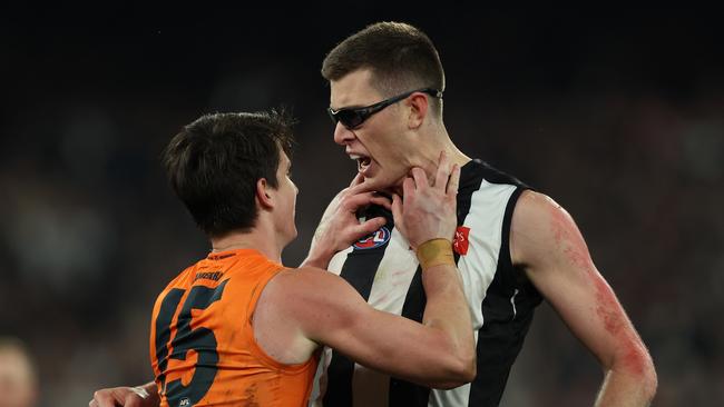 The Pies and Giants will clash in a preliminary final rematch as one of the four games in Opening Round. Picture: Getty Images