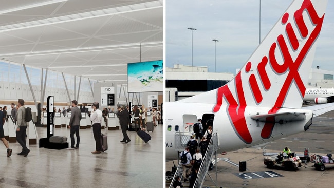 Sydney Airport's T2 terminal will undergo a $200m upgrade. Picture : Supplied