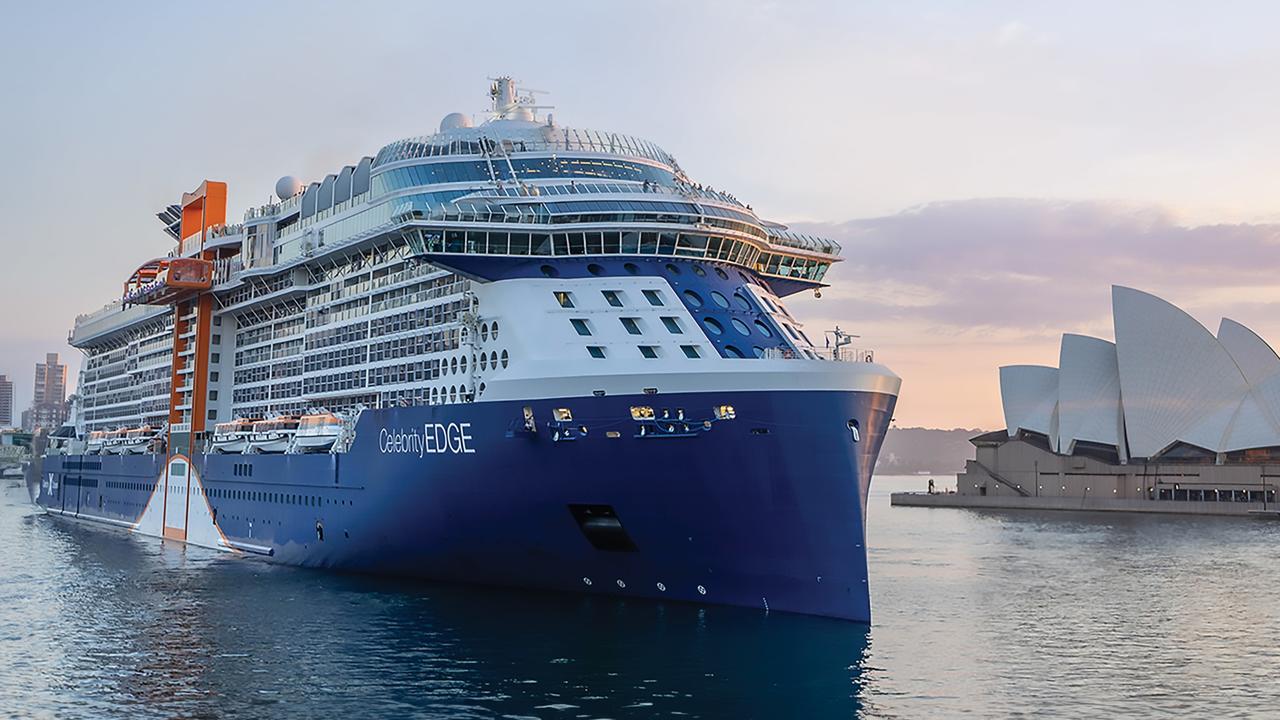 The Celebrity Edge cruises into Sydney in a record-breaking year for liners visiting the city.