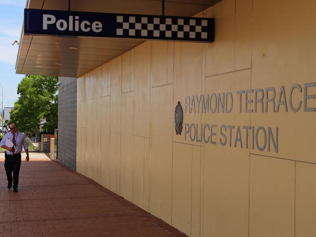 The man was taken by police to Raymond Terrace Police Station, where he was charged with five counts of sexual intercourse with a child between 10 and 14.