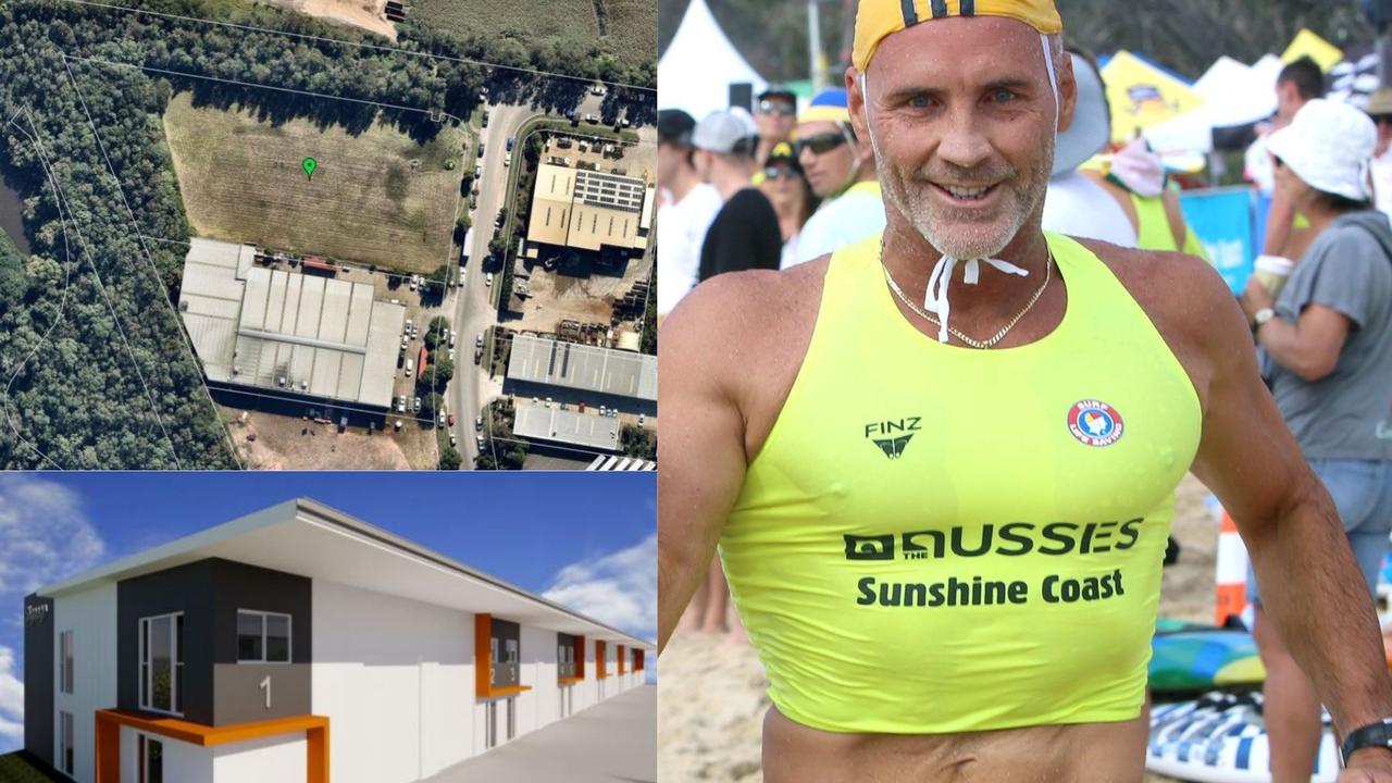 Former ironman Grant Kenny is one of three Sunshine Coast businessmen behind a proposed industrial hub at Kunda Park.