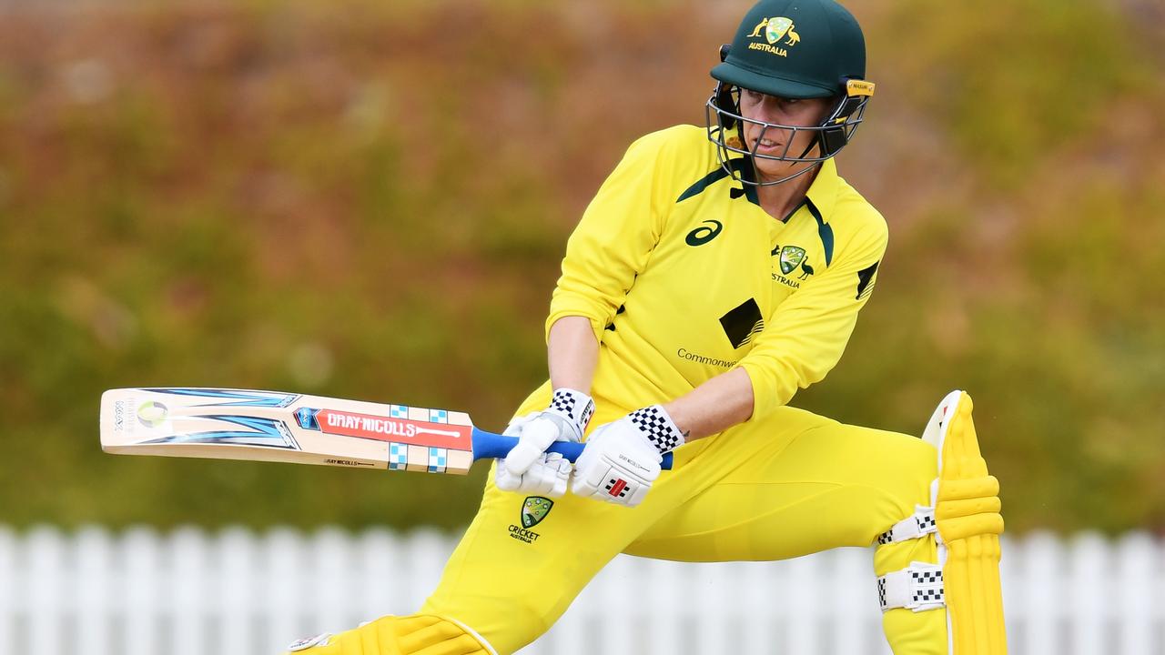 Elyse Villani ‘Elyse Villani’s domestic form earned her an Australia A call-up. (Photo by Mark Brake/Getty Images)