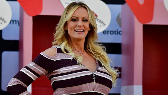 Stormy Daniels claims to have slept with Donald Trump in 2006. Picture: AFP