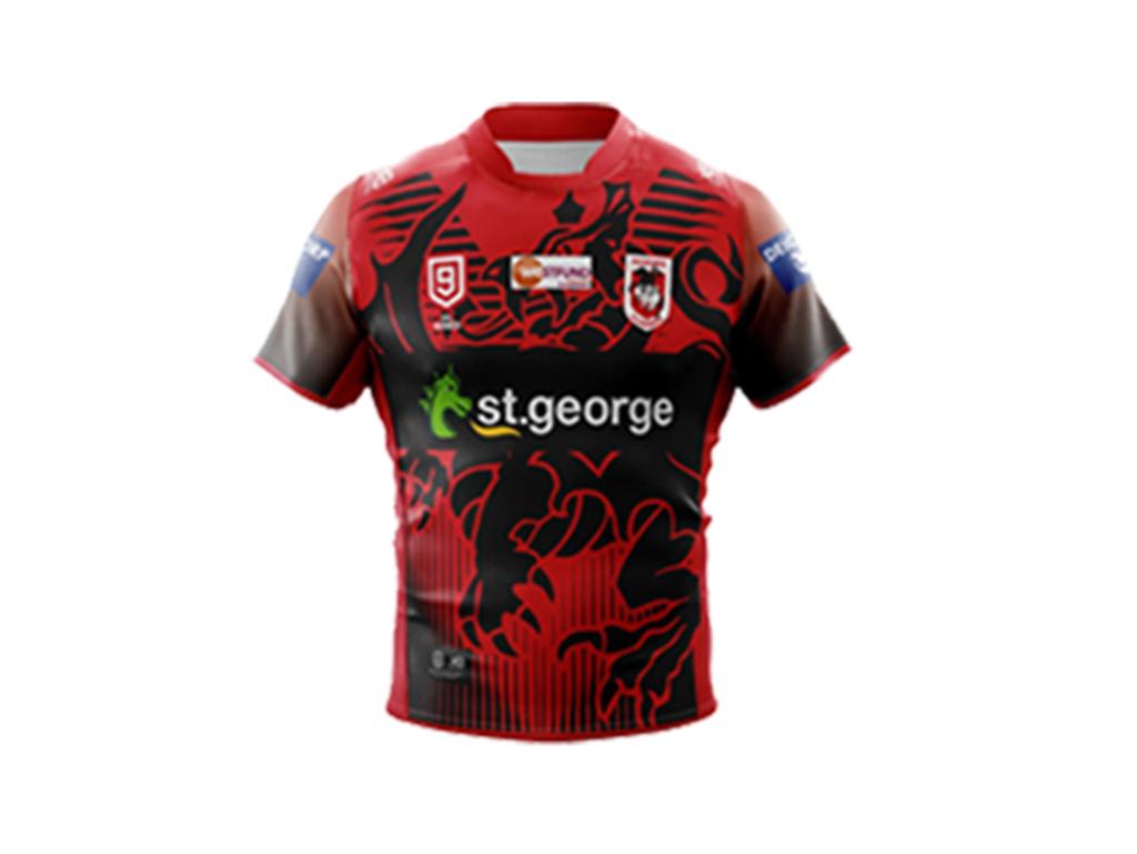 West tigers best sale nines jersey