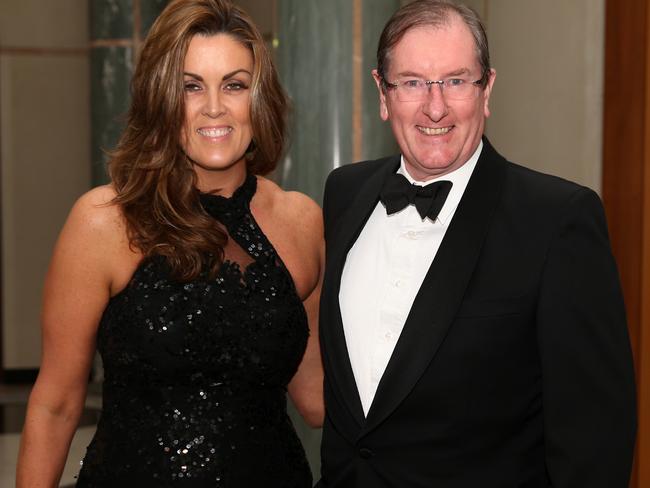 Peta Credlin and husband Brian Loughnane.