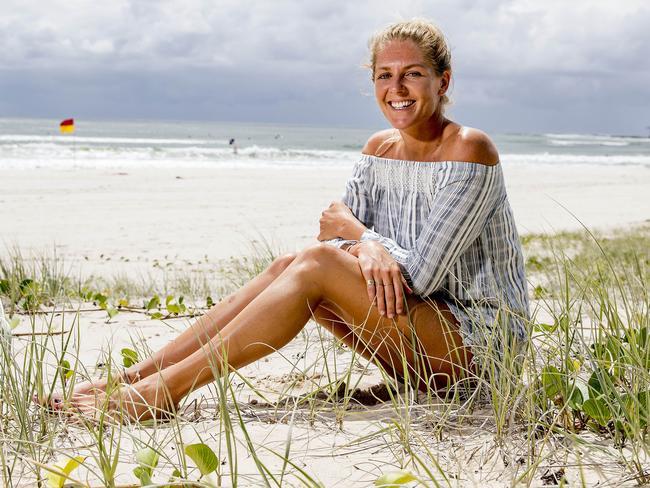 Stephanie Gilmore is hoping for a historic win at the women’s J-bay Open.