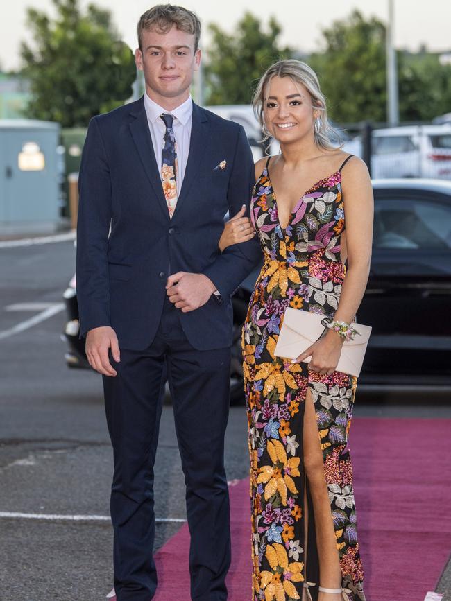 Mitchell Doolan and Eve Beattie-Zarb. St Ursula's College formal. Friday. 20th Nov 2020