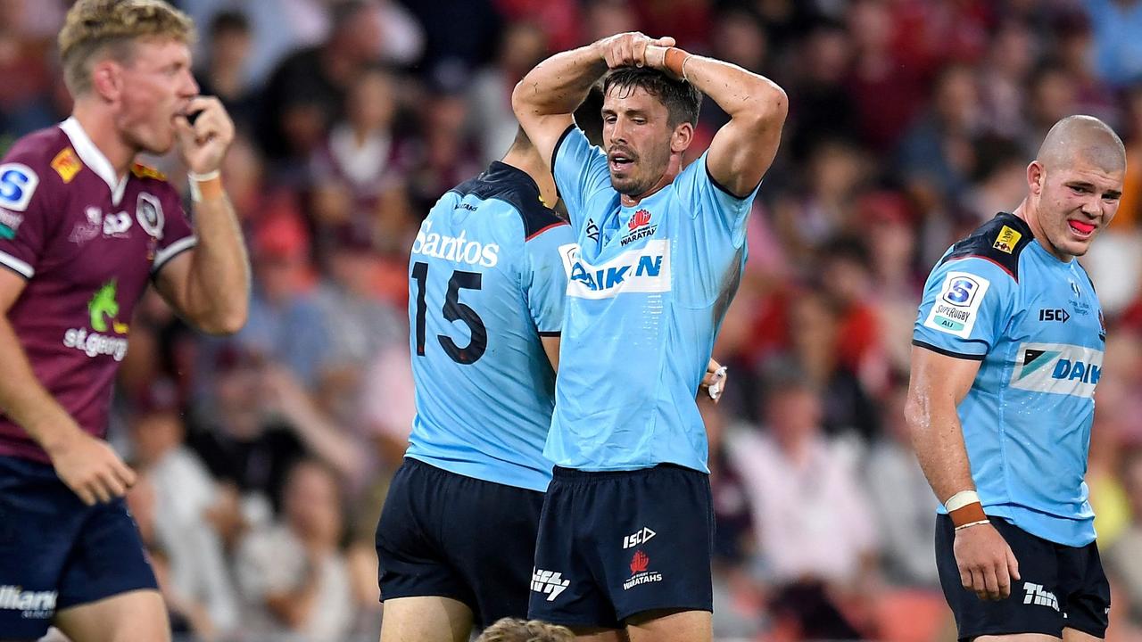 New Waratahs captain Jake Gordon will miss up to eight weeks with an ankle injury. Photo: Getty Images