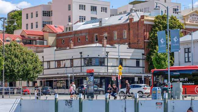 The Telegraph Hotel at 19 Morrison Street, Hobart. Photo: Knight Frank