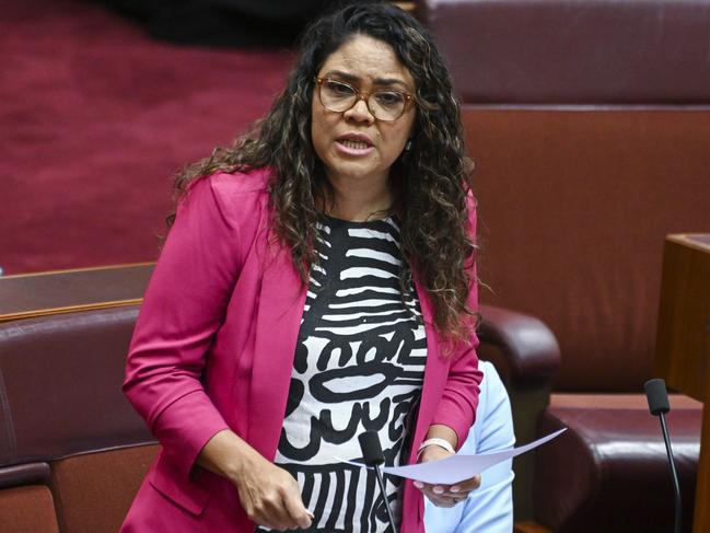 Senator Jacinta Nampijinpa Price. Picture: Martin Ollman