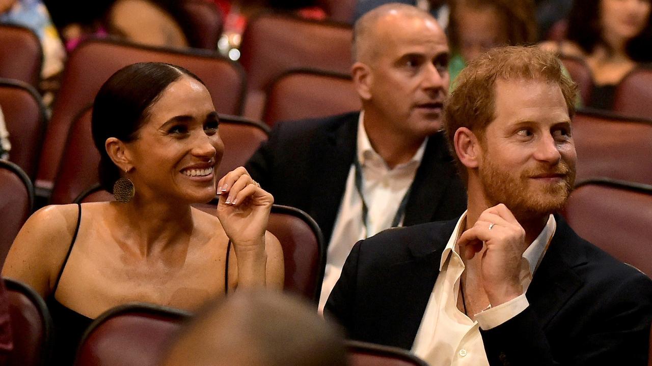 Meghan and Harry at the Premiere of <i>Bob Marley: One Love</i> in Kingston, Jamaica on January 23. Picture: Marcus Ingram/Getty Images