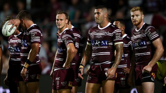 Manly begin the season with an 0-2 record. (Photo by Cameron Spencer/Getty Images)