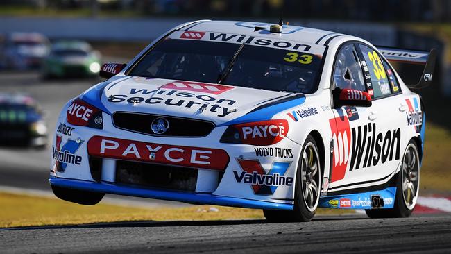 Tander hits two wheels in his new whip.