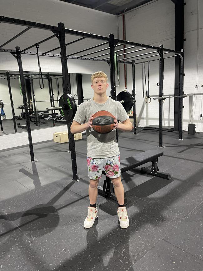 Lleyton Turner, 17, said despite living in Claymore he won't let postcode bias stop him from chasing his dream to be a professional basketball player.