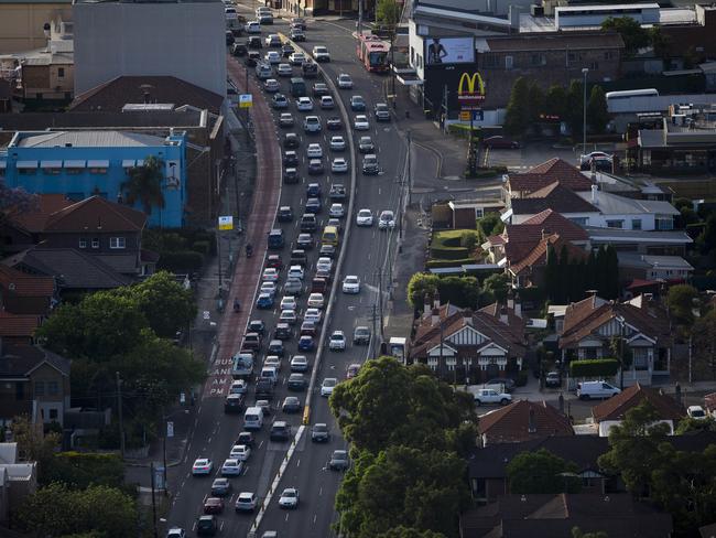 Fixing up Sydney roads is an important part of making Sydney a better city. Picture: Chris McKeen