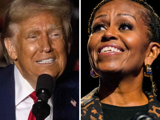 Donald Trump and Michelle Obama are feuding again.