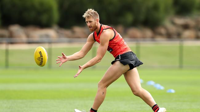 Dyson Heppell is touch and go for this weekend. Picture: Getty Images