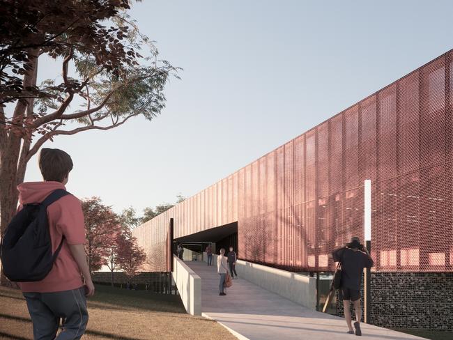 New designs have been released for The Heights Technical College which is set to open in 2026. Picture: Supplied.