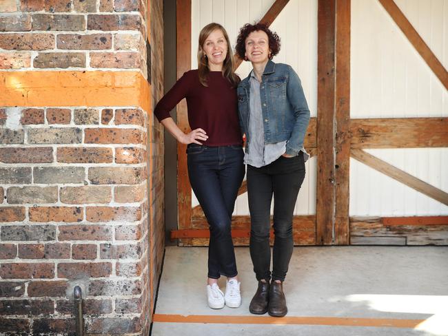 Lucy Bell (left) and Hilary Bell. Picture: Richard Dobson