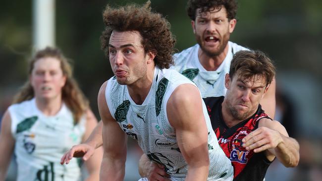 Liam Tenace is back for his first game of the season for Echuca. Picture Yuri Kouzmin