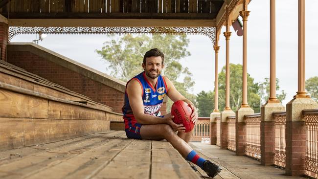 Beechworth co-coach Tom Cartledge ready for round one clash against reigning premier Chiltern. PICTURE: ZOE PHILLIPS