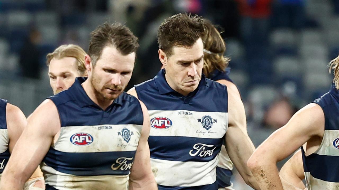 Geelong superstar Jeremy Cameron says the Bulldogs loss was the ‘worst game I’ve ever played’. Picture: Michael Willson / Getty Images