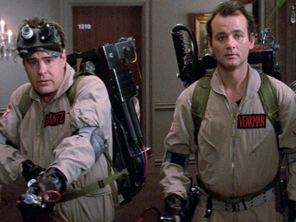 Ray Stantz (Dan Aykroyd) and Peter Venkman (Bill Murray). Picture: Columbia Pictures