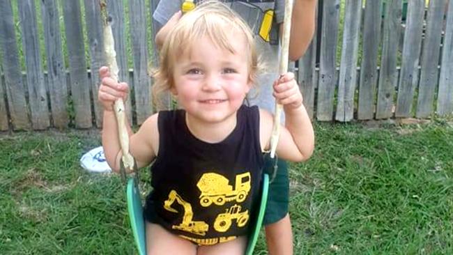 Talan Peters, 2, of Innisfail was mauled to death by his family's dog, suffering severe head injuries at his Mena Creek home. – Photo Supplied