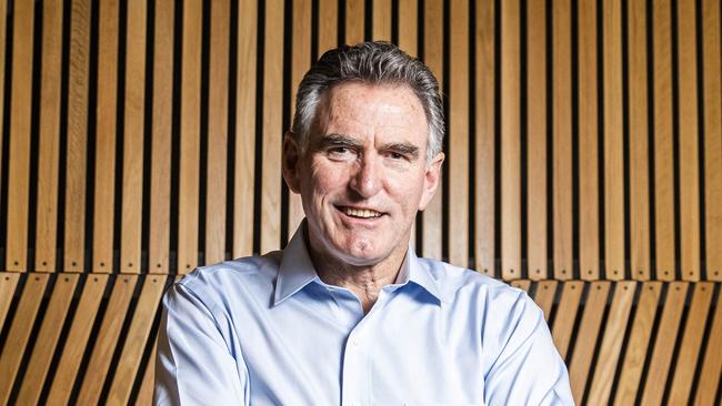 NAB CEO Ross McEwan took at 20 per cent pay cut in 2020 on the back of the Covid pandemic. Picture: Aaron Francis/The Australian