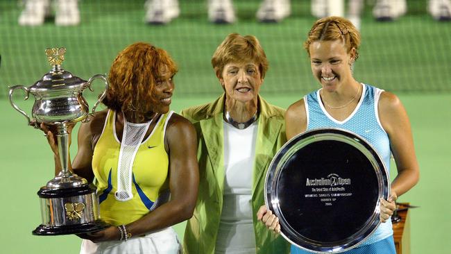 Margaret Court has taken aim at Serena Williams over her US Open outburst.