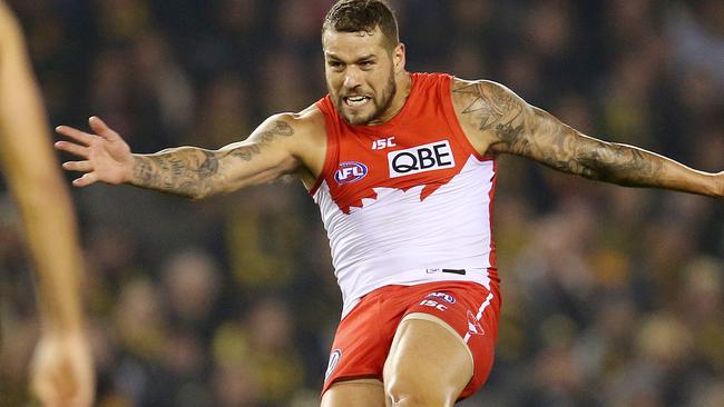 Buddy Franklin as the AFL’s undisputed social media king. Picture: Michael Klein