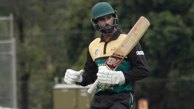 Bayswater batter Sachin Halangode. Picture: Valeriu Campan