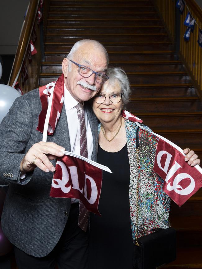 State of Origin: The Musical! Premiere, Princess Theatre Woolloongabba. Graham and Dorte Rice. 30.11.2019 - Picture: Renae Droop/RDW Photography