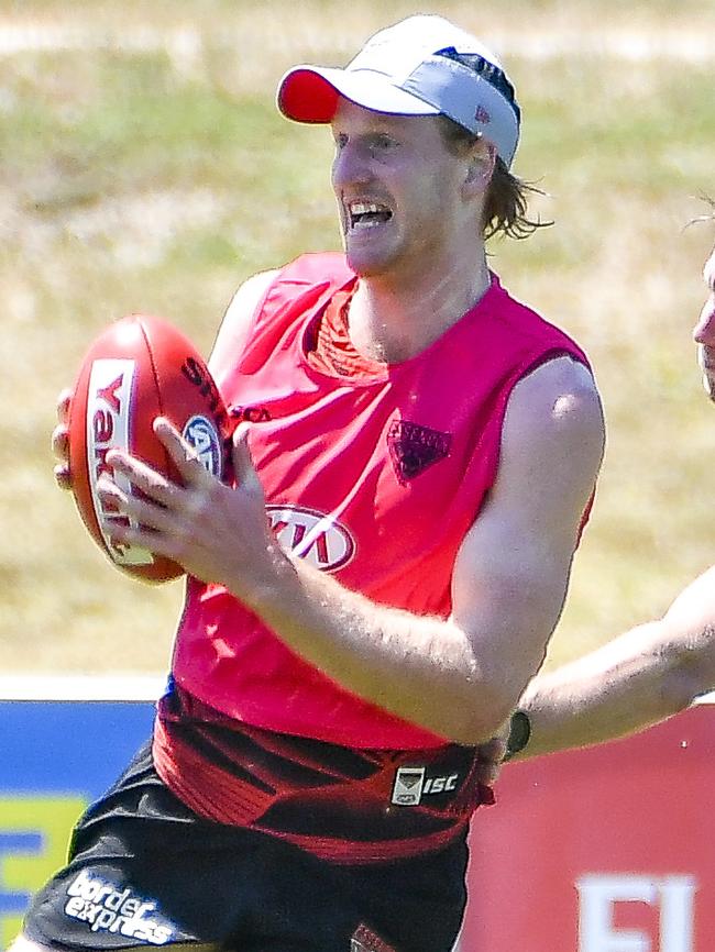 Essendon’s Aaron Francis. Picture: Jason Edwards