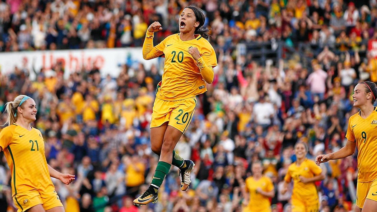 Sam Kerr’s pulling power is undisputed. Picture: Getty
