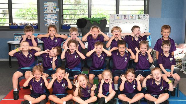 ST BENEDICT'S CATHOLIC SCHOOL. Prep Wombats. Picture: Shae Beplate.