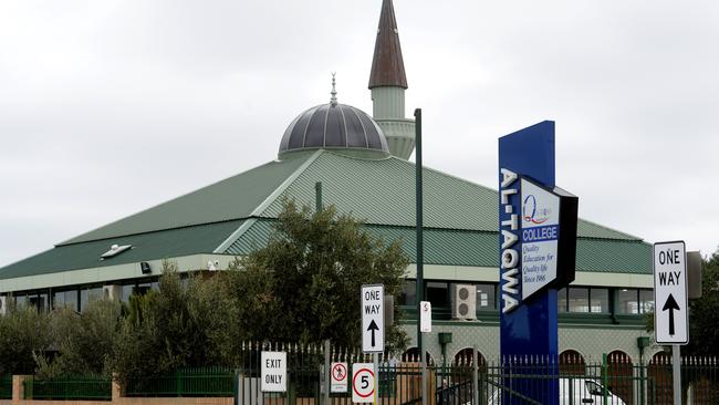 Al-Taqwa Islamic College in Melbourne’s west. Picture: Kylie Else