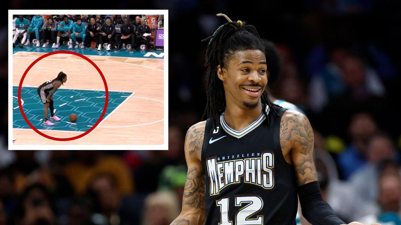 NBA 2023: Memphis Grizzlies' Ja Morant 'disrespectful' act back-court troll  Vs Charlotte Hornets, video, didn't pick up ball
