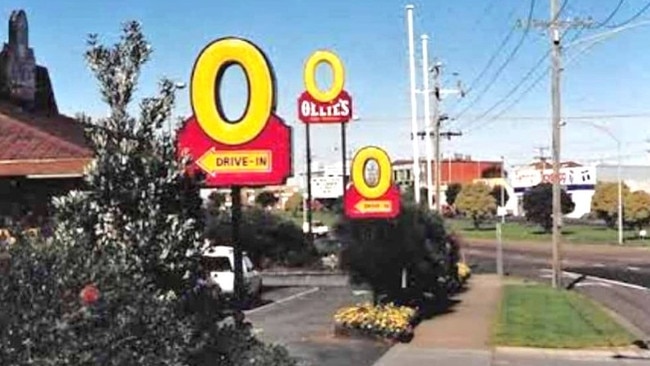 An old Ollie's Restaurant site.