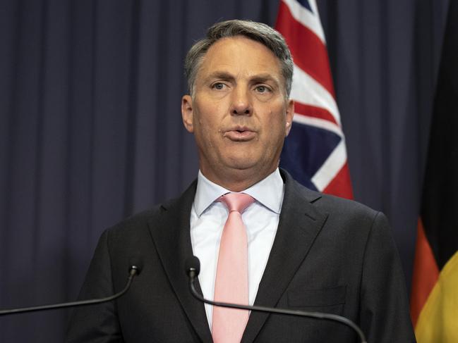 Defence Minister Richard Marles announced Australia launched an investigation into whether any Australian pilots have been recruited to train the Chinese air force. Picture: Picture: NCA NewsWire / Gary Ramage