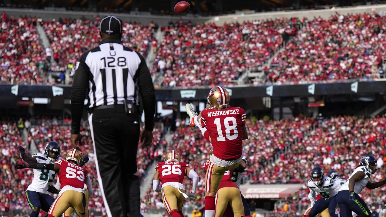 The 49ers already have an affinity with Australia through their punter, Mitch Wishnowsky. Picture: Thearon W. Henderson/Getty Images