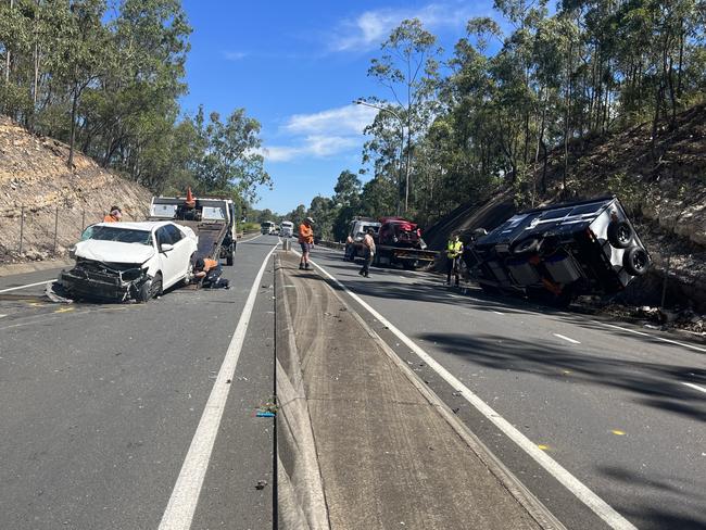 The crash happened on March 31 on the Bruce Highway at Maryborough near the Alice St roundabout.