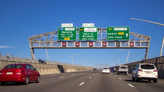 Transurban has been slammed for increasing tolls as the rest of the economy battles against coronavirus restrictions. Picture: David Pattinson.