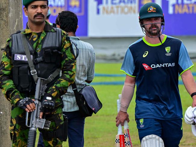 Travis Head’s successful opening stint in India could play a major role in Sri Lanka. Picture: Ishara S. KODIKARA / AFP