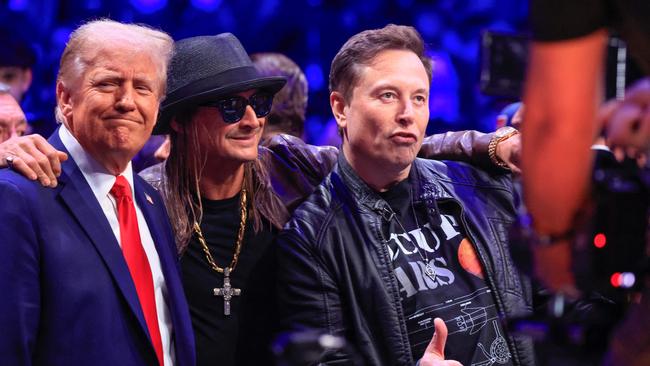 US President-elect Donald Trump, singer Kid Rock and Tesla and SpaceX CEO Elon Musk - both are going to the event to support him.