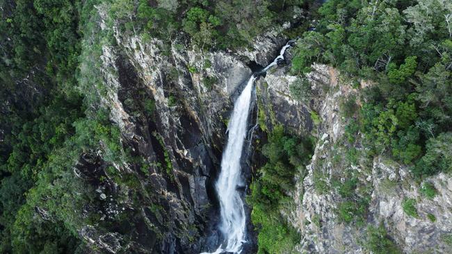 A Cairns woman was killed at Windin Falls in the Wooroonooran National Park last weekend. Picture: Brendan Radke