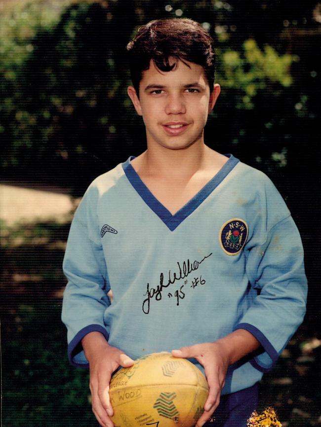 Captain of NSW Primary Schools Sports Association team, aged 12.