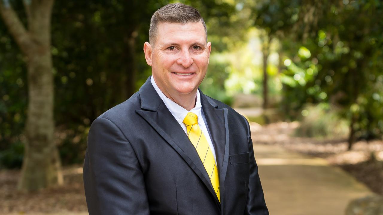 Ray White Highfields residential sales agent Brett Richards.