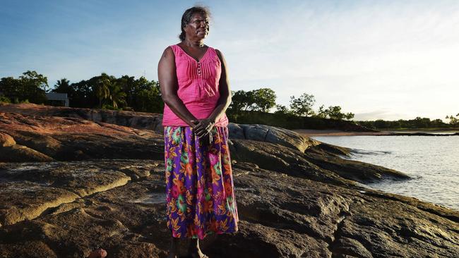 Yirrkala educator Yalmay Yunupingu has translated Dr Seuss books at the community library into Yolngu Matha. Picture: Keri Megelus