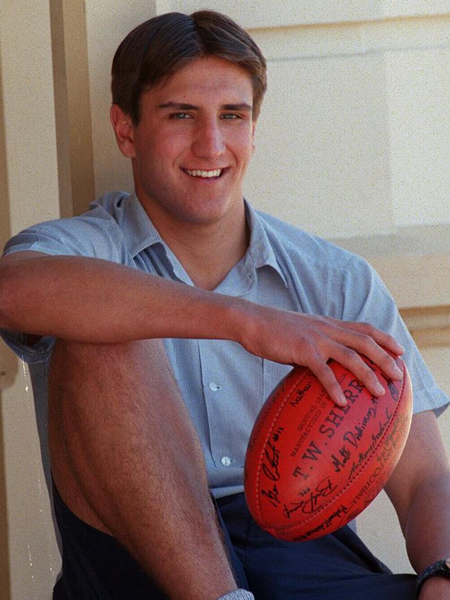 Matthew Pavlich pleaded with the Dockers not to draft him.